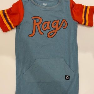 Rags to Raches Retro Baseball Short Rag - 2T